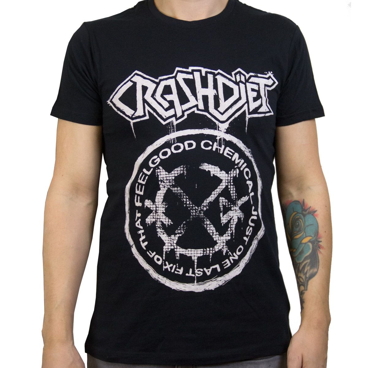 All Apparel: Black Chemical T-shirt