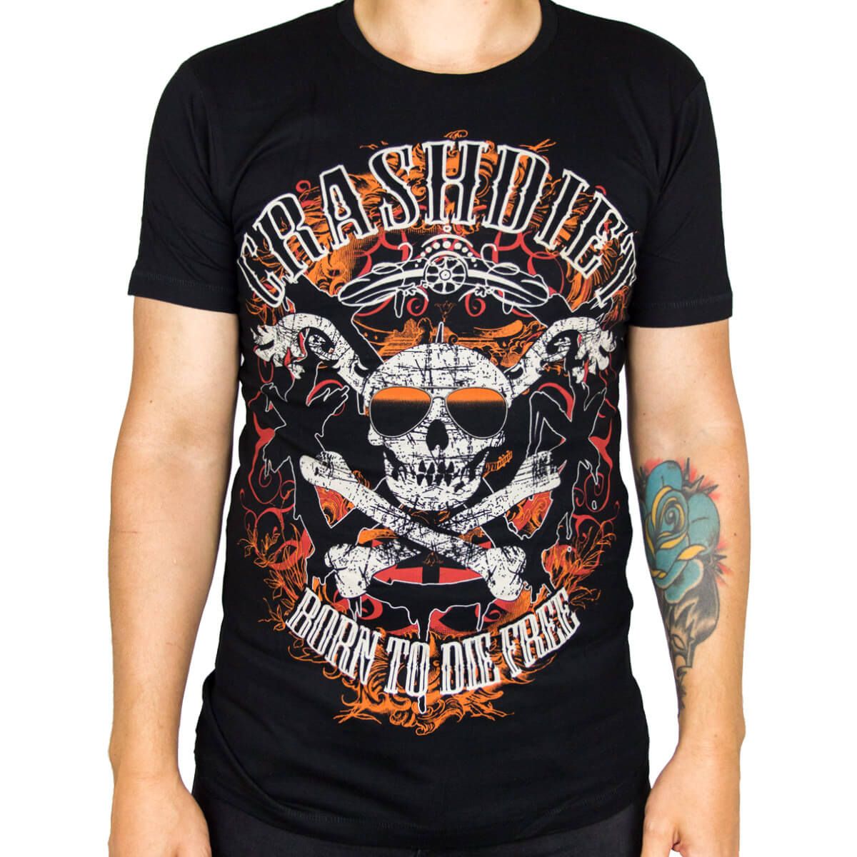 50% off: Rusty Born To Die Free T-Shirt